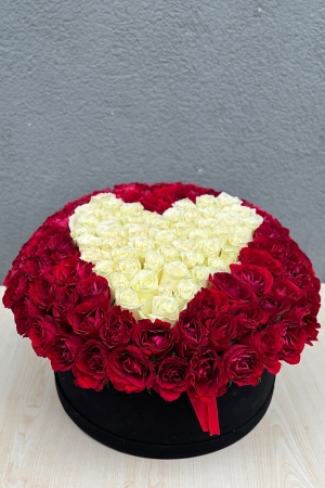 Yuvarlak Kutuda Kalp