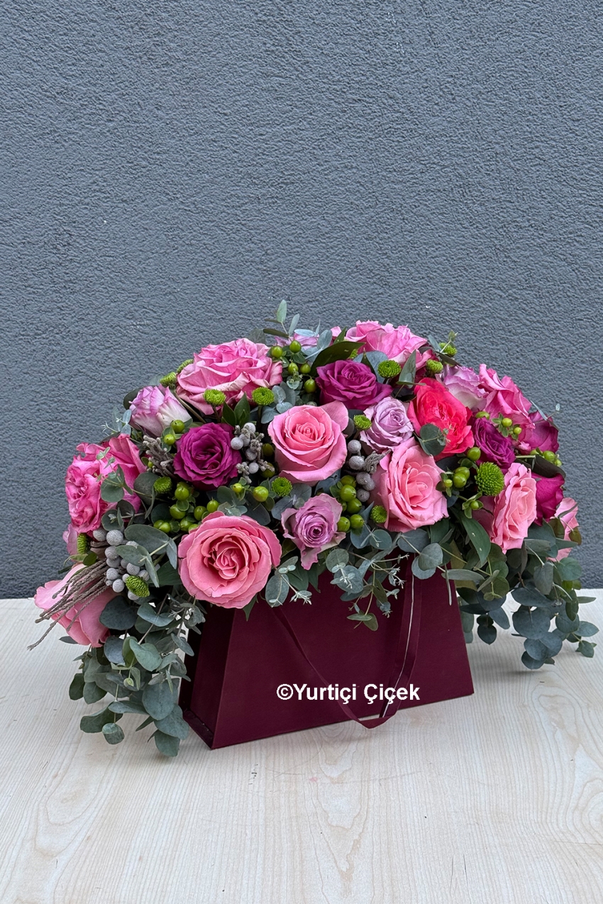 Boutique Arrangement Series in a Bag 4