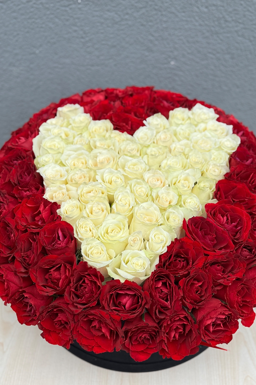 Yuvarlak Kutuda Kalp